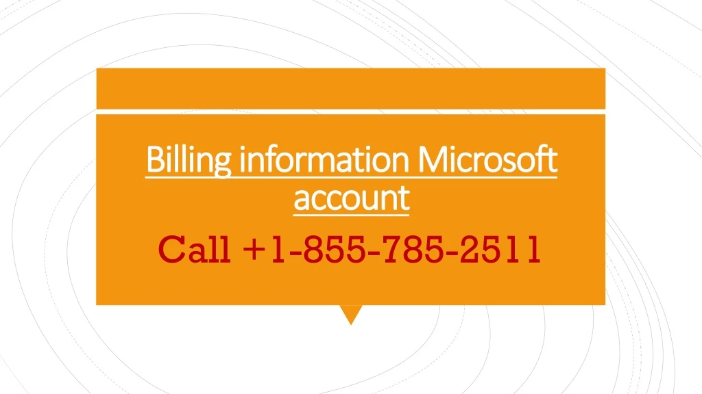 billing information microsoft billing information