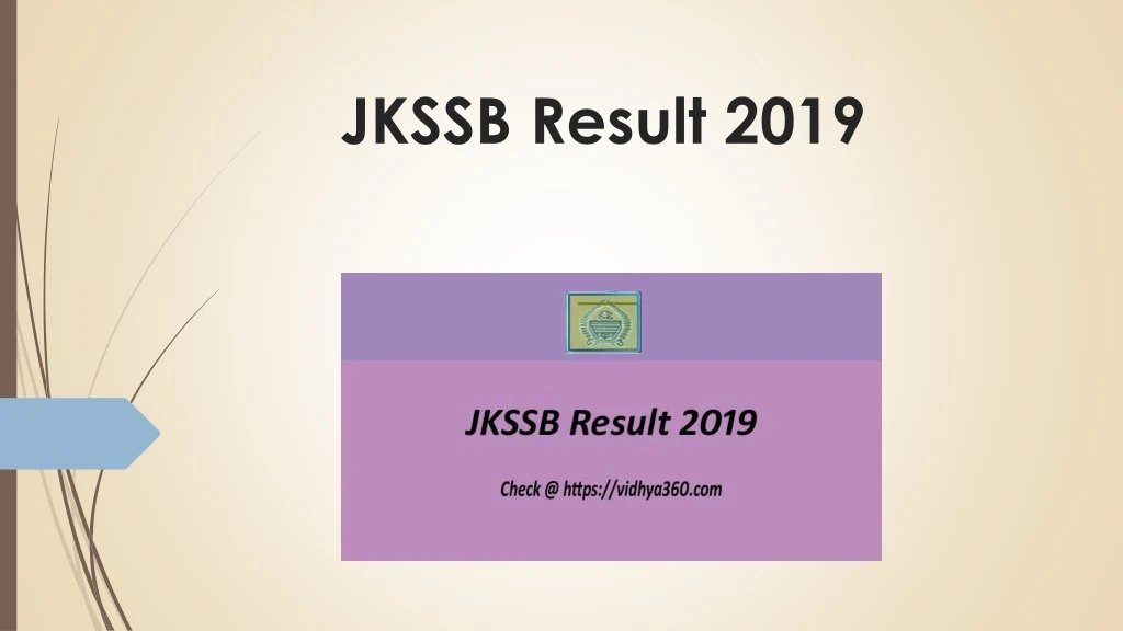 jkssb result 2019