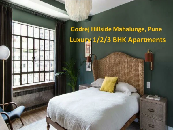 Godrejs Hillside Mahalunge, Pune | Luxury 1/2/3 BHK Apartments‎‎