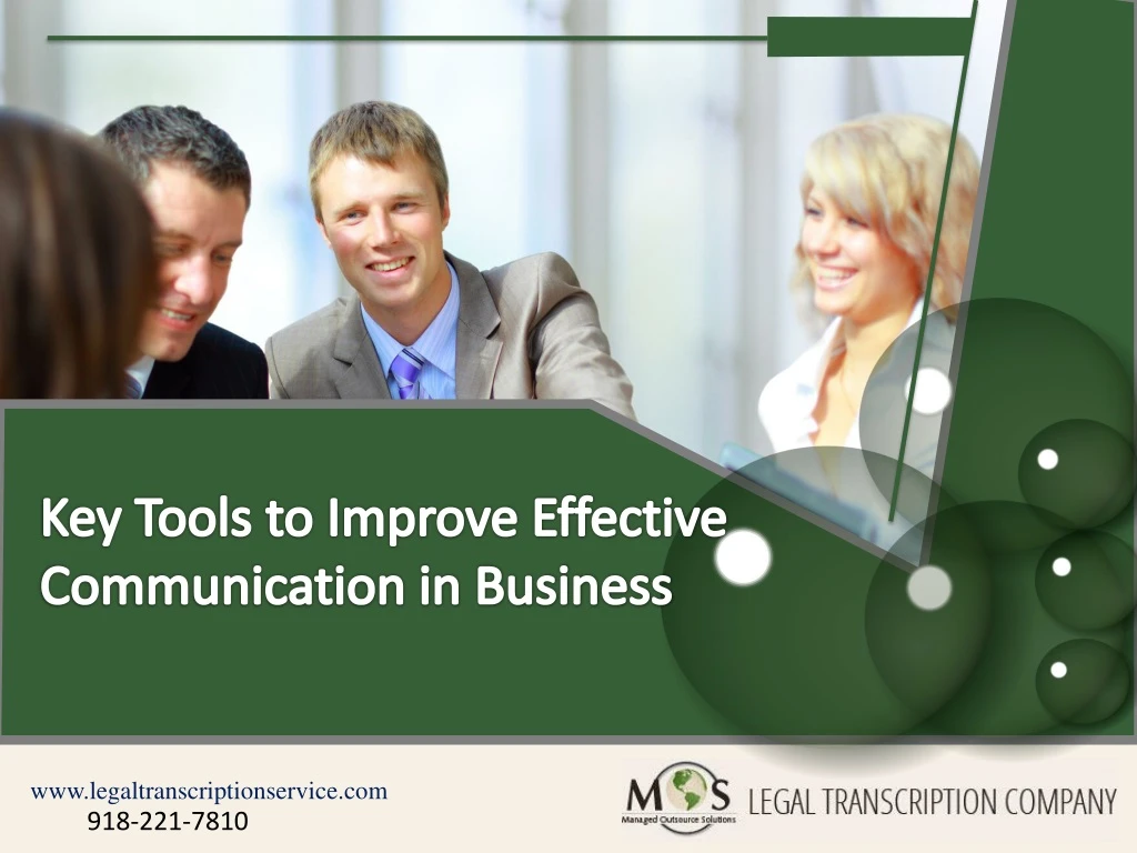 key tools to improve effective communication