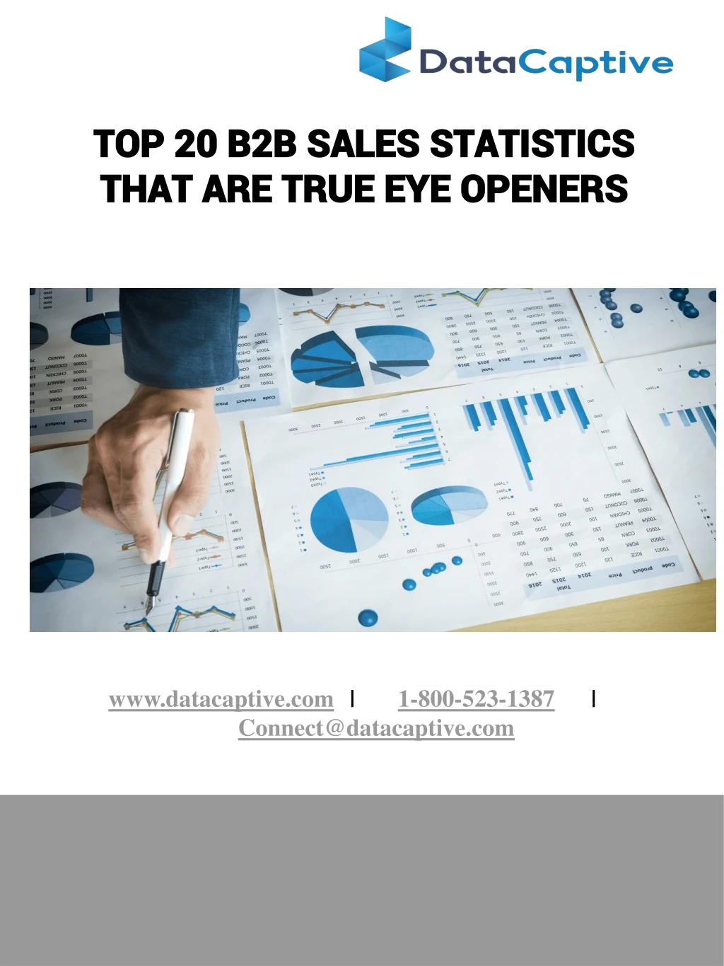 top 20 b2b sales statistics that are true