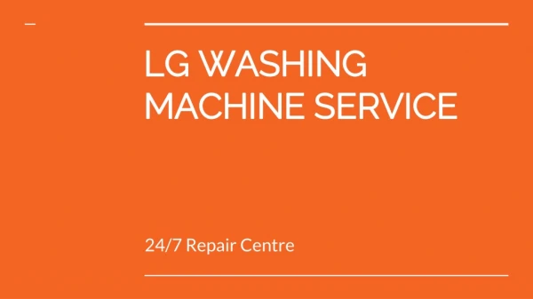 LG Washing Machine Service Center in Vijayawada