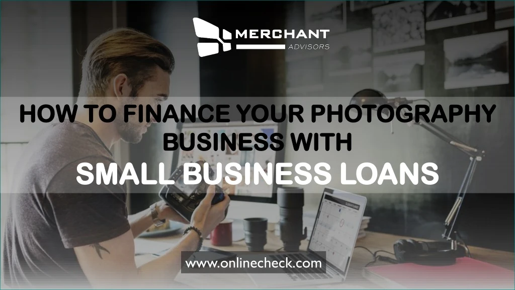 how to finance your photography business with