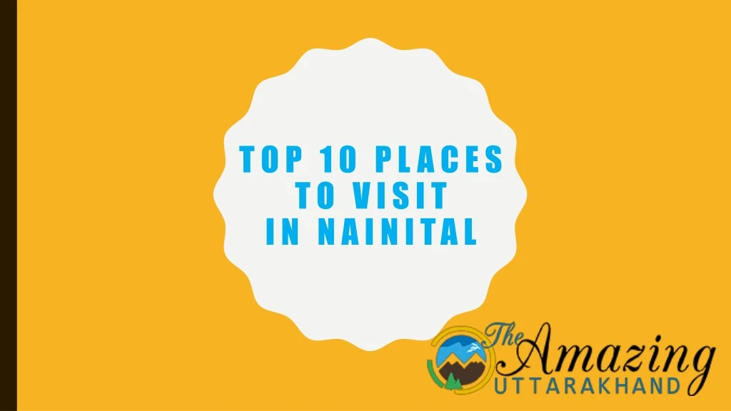 top 10 places to visit in nainital