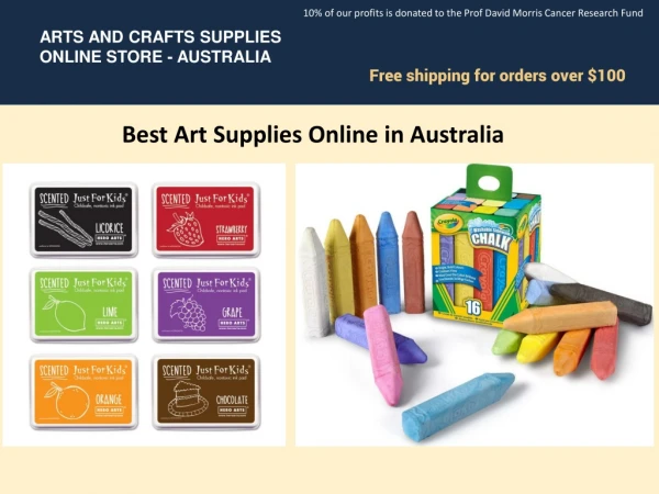 Best Art Supplies Online in Australia