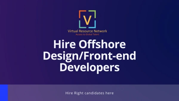 Hire Design/FrontEnd Offshore Developers
