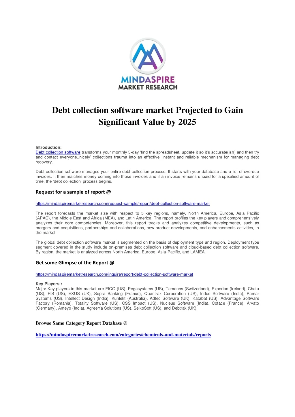 debt collection software market projected to gain