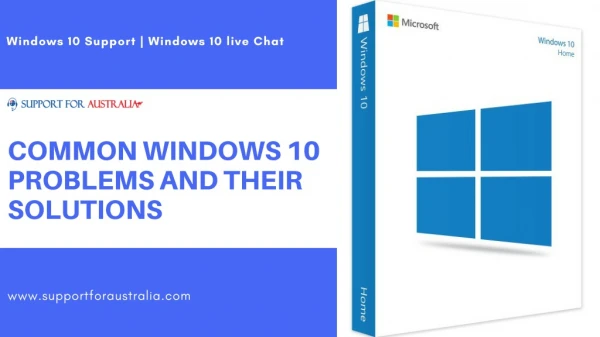 Find Out Common Windows 10 Problems and Their Solutions