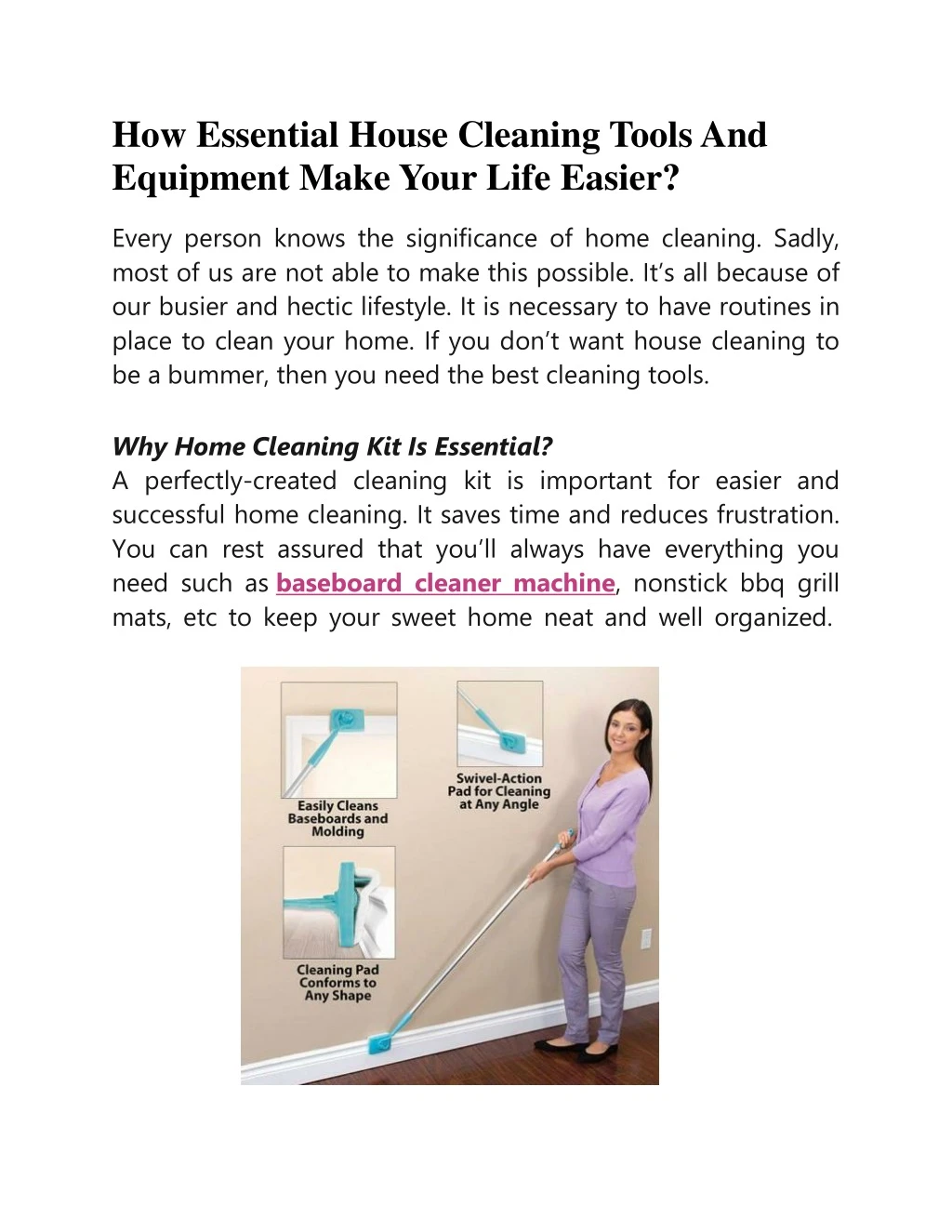 how essential house cleaning tools and equipment