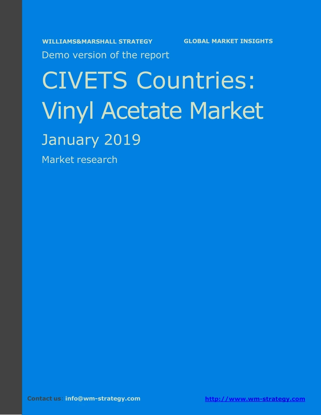 demo version civets sulphate market williams