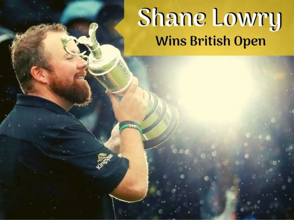 Shane Lowry Wins 2019 British Open