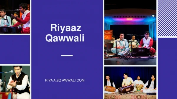 Fundraiser Entertainment Ideas by Riyaaz Qawwali