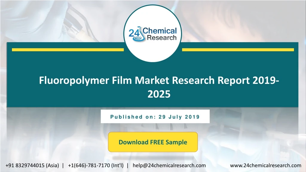 fluoropolymer film market research report 2019