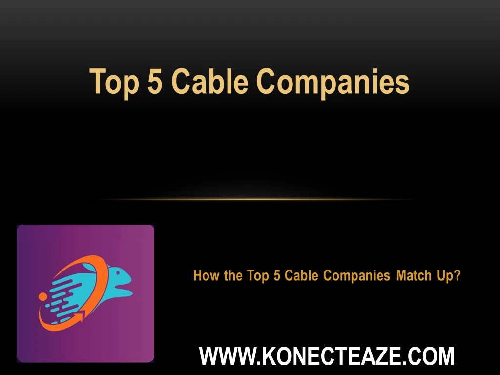 top 5 cable companies