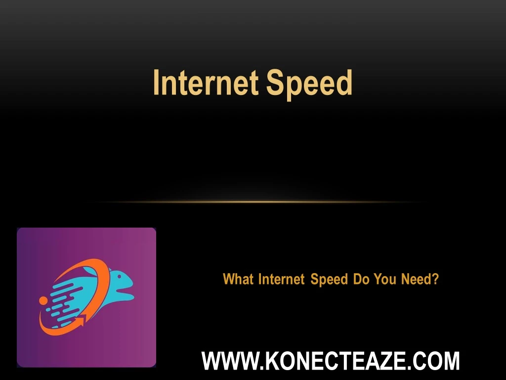 internet speed