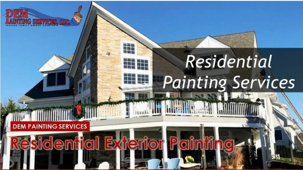 Residential Painting Services Annapolis MD