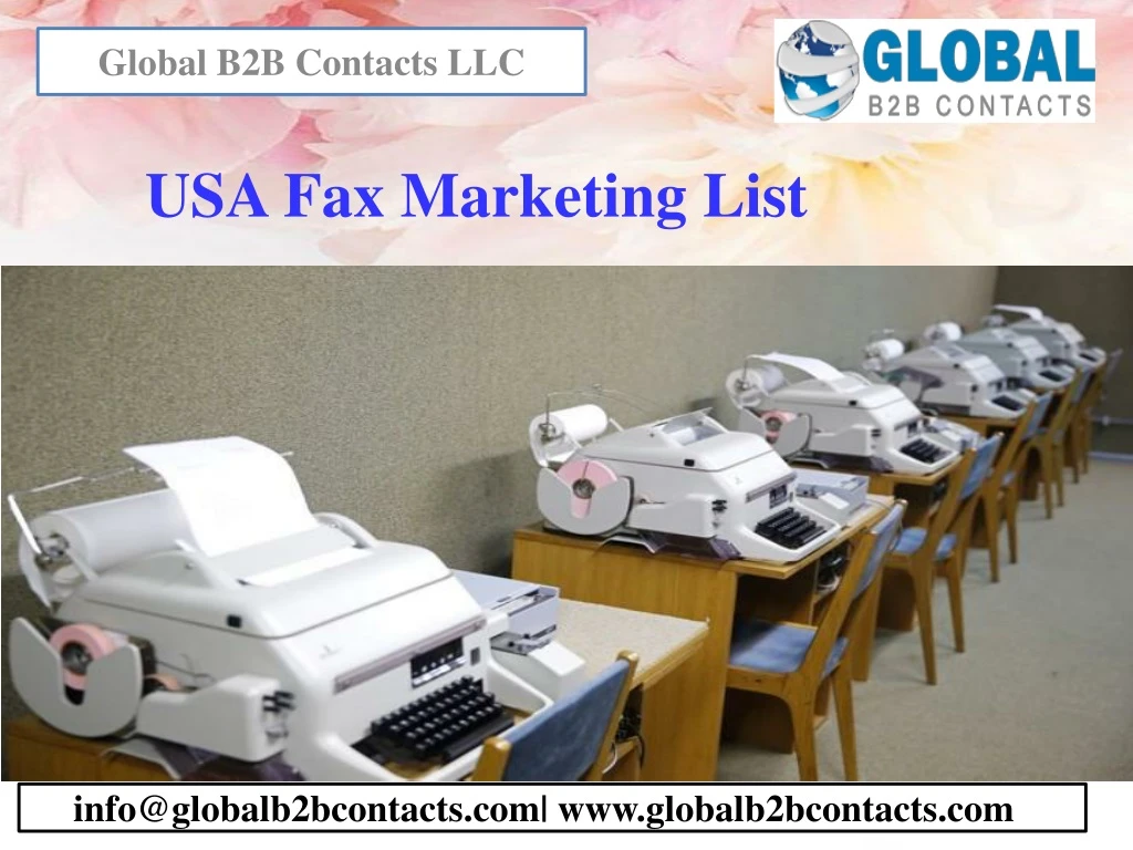 usa fax marketing list