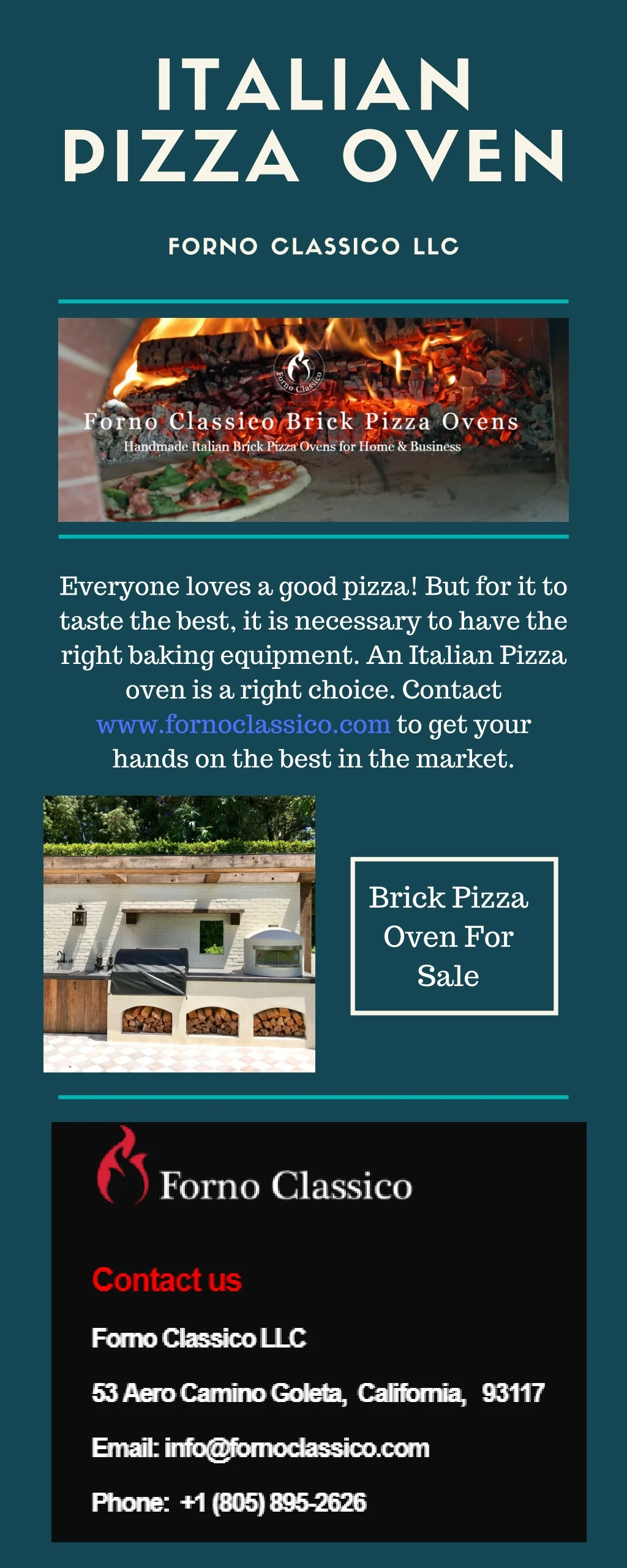 italian pizza oven