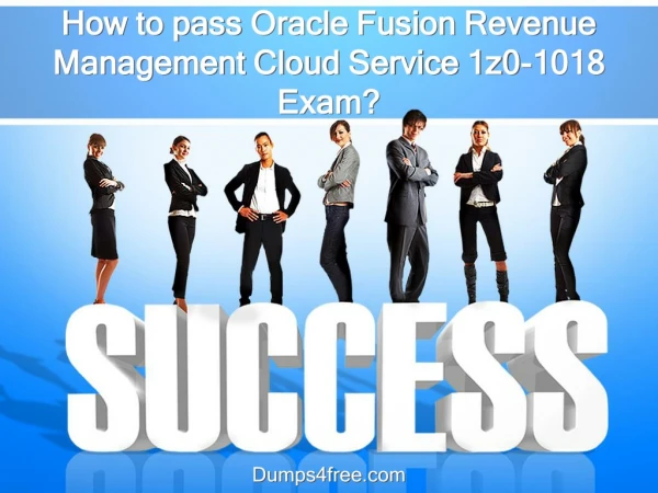 Oracle Fusion Revenue Management Cloud Service 1z0-1018 Dumps PDF
