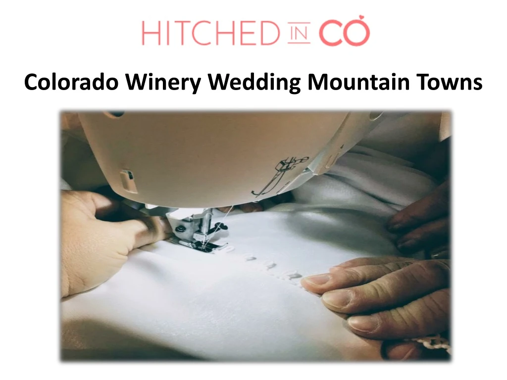 colorado winery wedding mountain towns