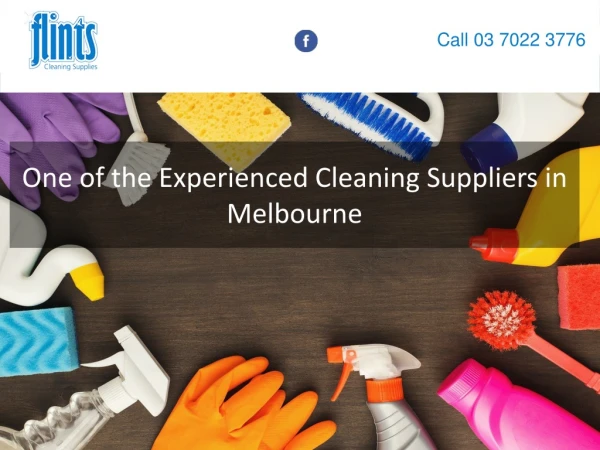 One of the Experienced Cleaning Suppliers in Melbourne