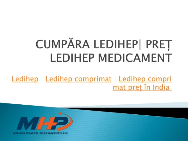 Cumpăra LediHep| Preț LediHep medicament