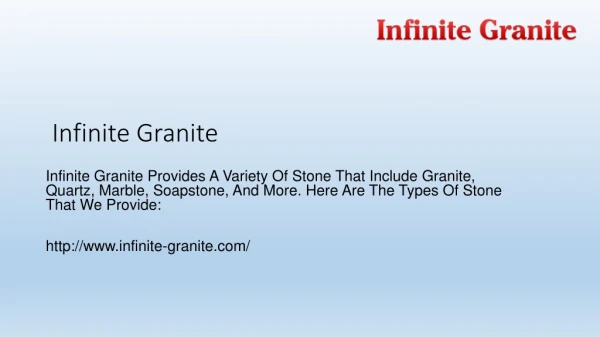Infinite Granite