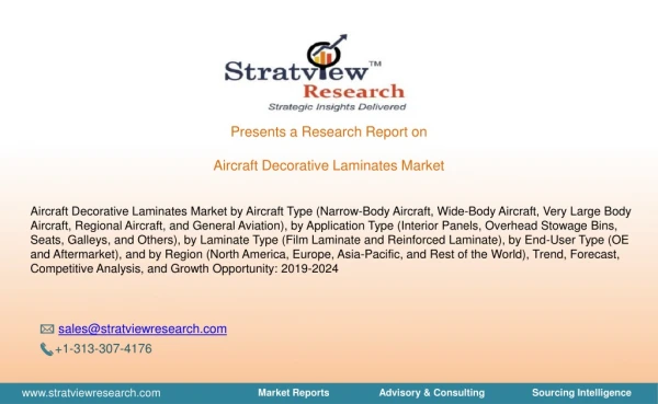 Aircraft Decorative Laminates Market | Trends & Forecast