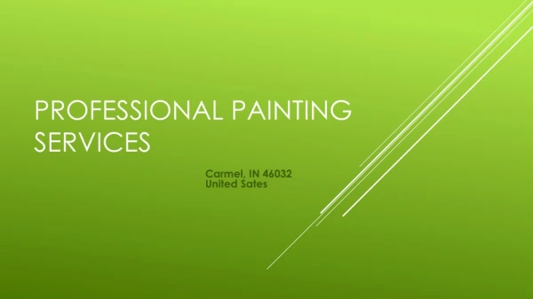 Painting Services Near Me Carmel IN