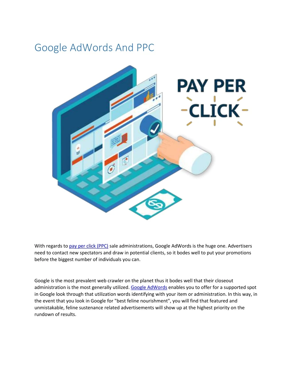 google adwords and ppc