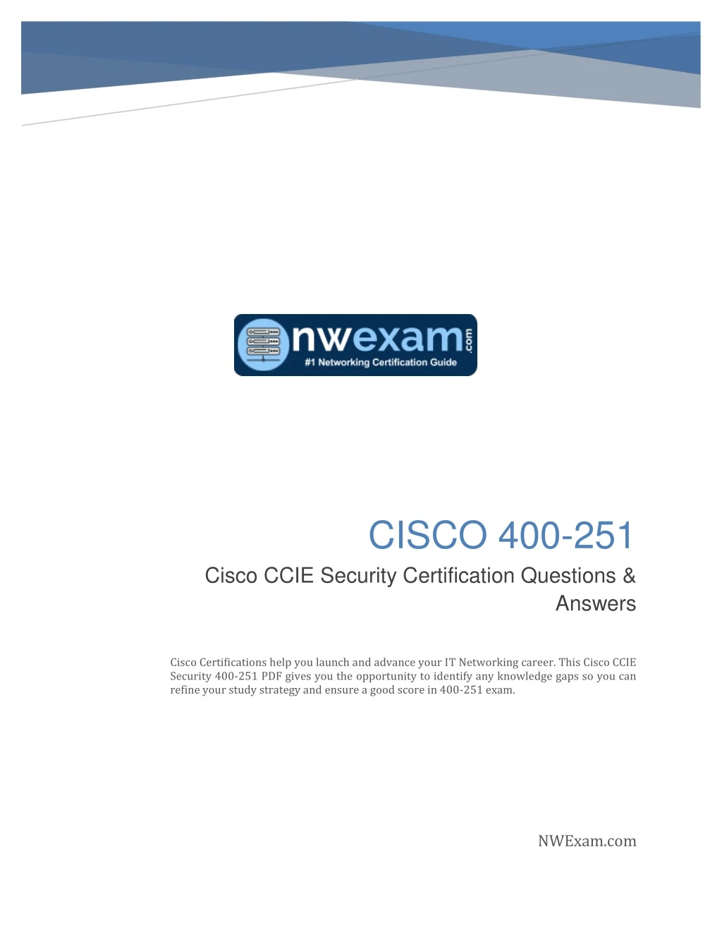 cisco 400 251