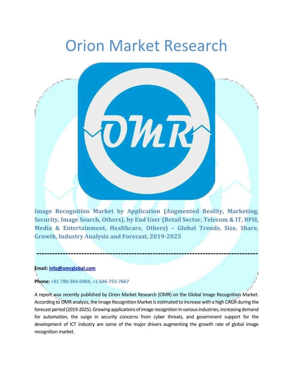 orion market research