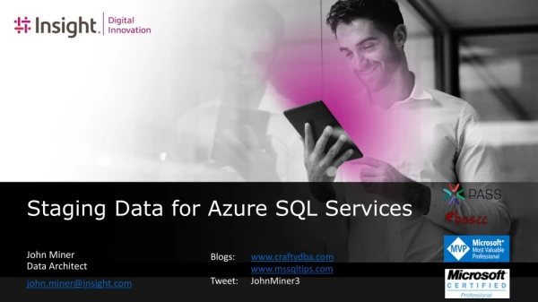 Staging Data for Azure SQL Services