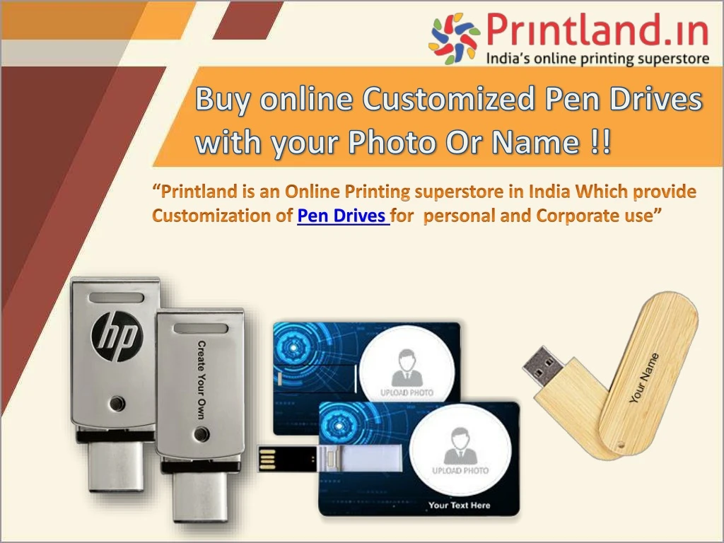 buy online customized pen drives with your photo
