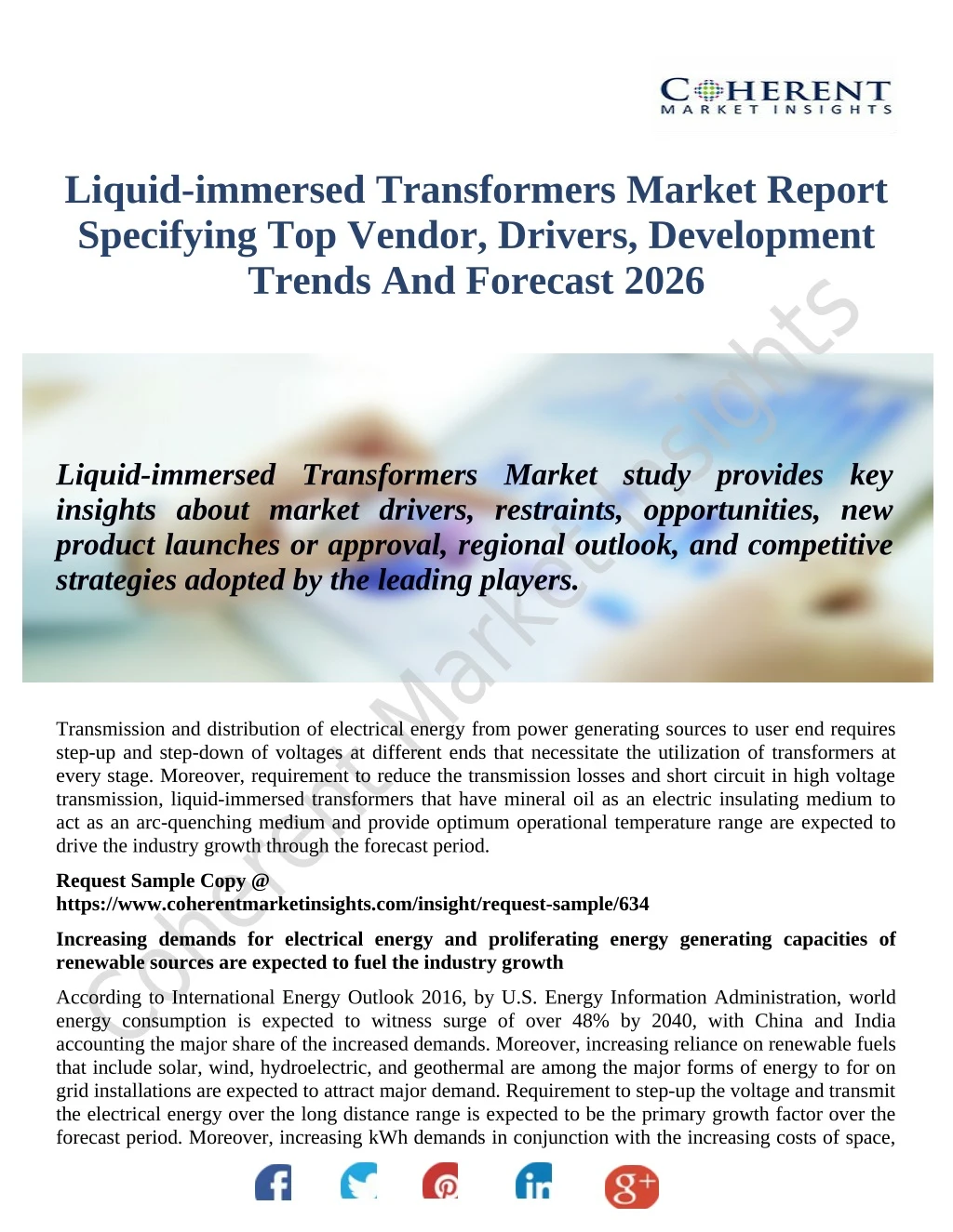 liquid immersed transformers market report