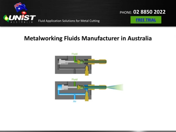 Metalworking Fluids Manufacturer in Australia