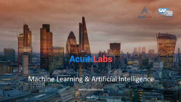 Machine Learning & Artificial Intelligence by Acuiti Labs