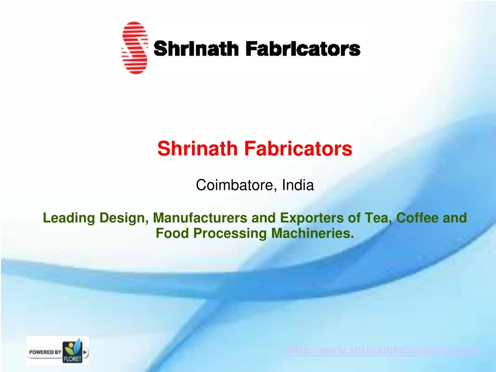 shrinath fabricators coimbatore india