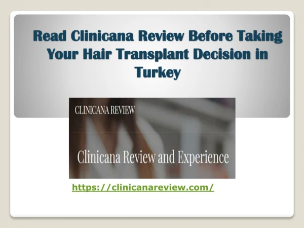 Read Honest Clinicana Reviews Before Visiting Clinicana Clinic