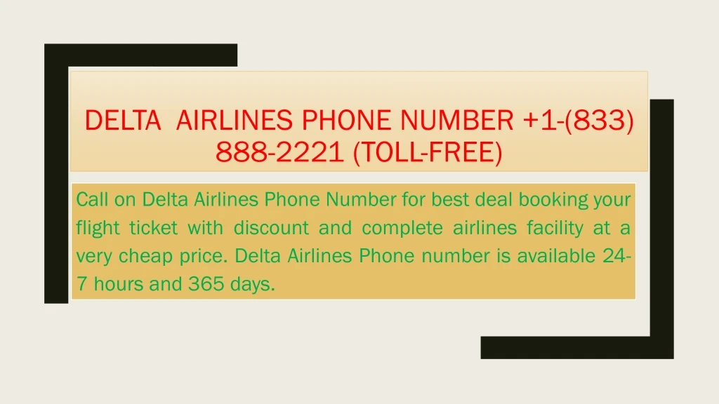 delta airlines phone number 1 833 888 2221 toll free