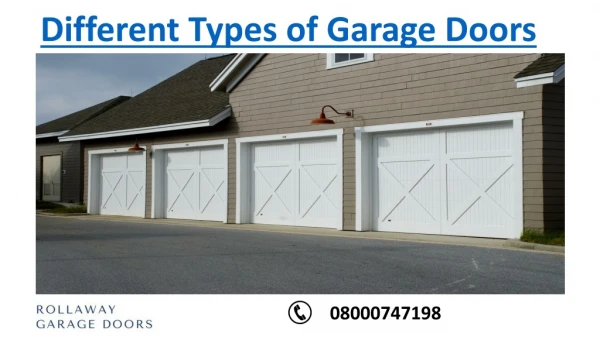 Different Types of Garage Doors