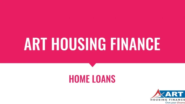 Housing finance in india