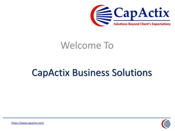 Introduction To CapActix Business Solutions