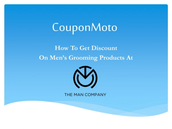 How to The Man Company Coupon Code?
