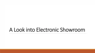 Electronic Showroom