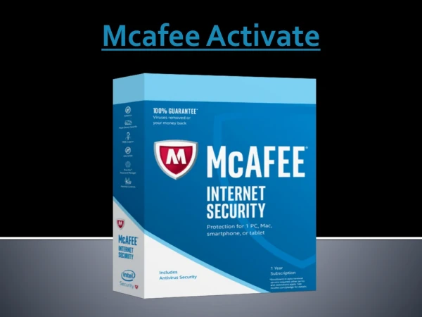 Mcafee Activate total protection