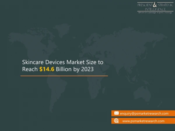 Skincare Devices Market And its Growth prospect in the Near Future