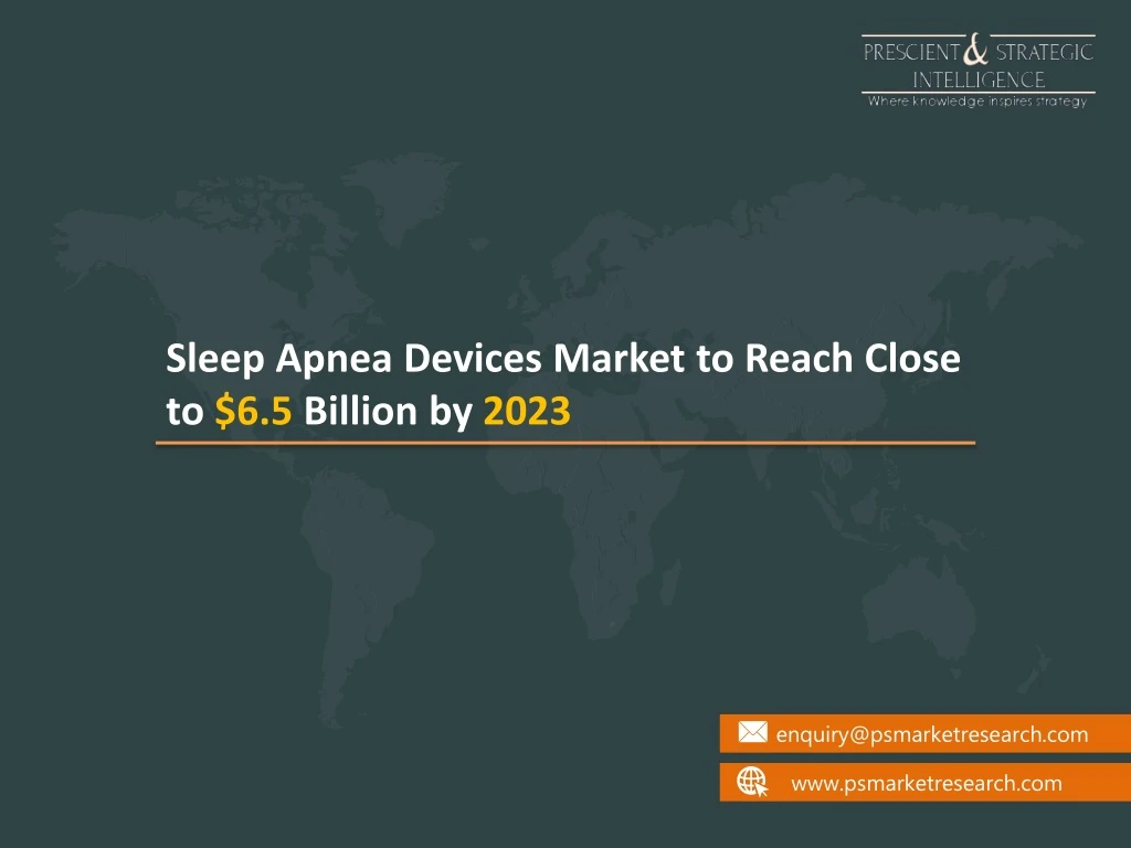 sleep apnea devices market to reach close