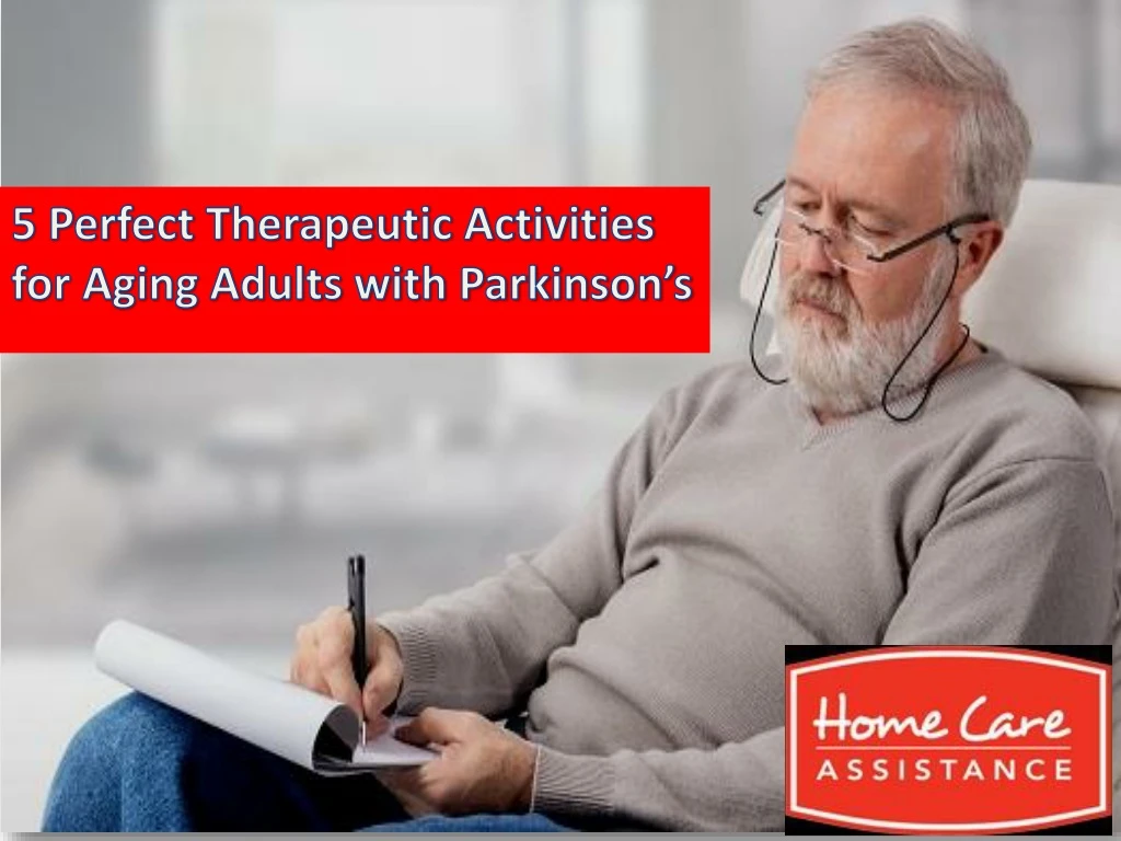 5 perfect therapeutic activities for aging adults