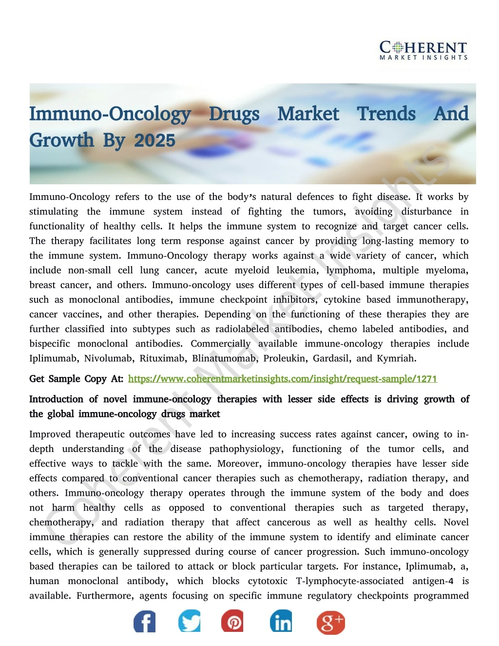 immuno oncology drugs market trends and immuno